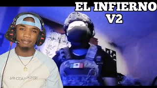 REACCION a EL INFIERNO V2  Jan Glack VIDEO OFICIAL 🇲🇽 [upl. by Umont]