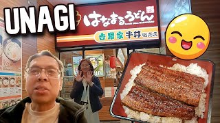 FILIPINO TRIES GRILLED EEL amp TAKOYAKI in OSAKA JAPAN [upl. by Bebe624]