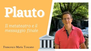 Plauto il metateatro e il messaggio finale [upl. by Caty]