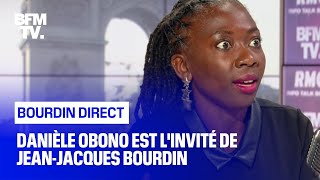 Danièle Obono face à JeanJacques Bourdin en direct [upl. by Norri]