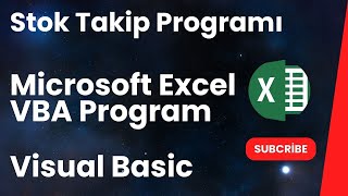 Excel  Stok Takip Programı  varianceanalyze [upl. by Oiluig]