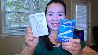 Achieve a Brighter Smile at Home with MySmile LED Teeth Whitening Strips Unboxing Amazon Review [upl. by Mizuki]