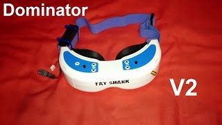 Fatshark Dominator V2 Review  Goggle view footage [upl. by Annat]