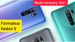 como formatear xiaomi redmi 9  modo recovery [upl. by Eelra270]