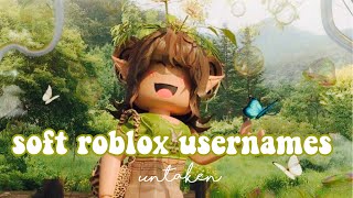 👸 Soft Roblox Usernames UNTAKEN 👸 [upl. by Mayworm]