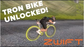 ZWIFT Unlocking the TRON BIKE  50000m Everest Challenge COMPLETE [upl. by Fulcher269]