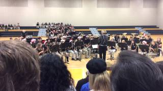 Hilsman Middle School 6th grade band concert [upl. by Nnywg]