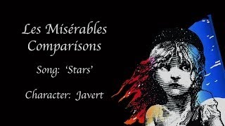 Les Misérables Comparisons Javert  Stars [upl. by Cecilius]