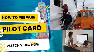 How to prepare port documents Pilot card preparation3rdmate [upl. by Stulin702]