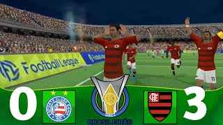 Bahia 0 x 3 Flamengo  10ª Rodada Brasileirão [upl. by Enoved930]