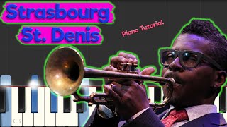 Roy Hargrove  Strasbourg St Denis  Jazz Piano Tutorial [upl. by Skricki]