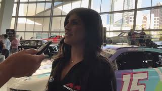 Hailie Deegan Excited for Xfinity Series with AM Racing in 2024 [upl. by Danas]