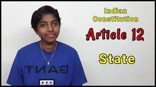 Article 12  Indian Constitution [upl. by Nemracledairam]