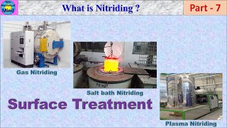 Surface Treatment Part7  What is Gas  Salt bath  Plasma nitriding process  New mechanical mind [upl. by Gentes62]