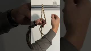 Tie the Perfect Slipped Buntline Hitch in Seconds [upl. by Assiron]