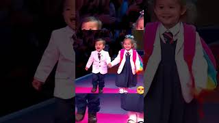 Fashion Forward Kids Adorable Runway Moments in Unique Outfits [upl. by Clava]