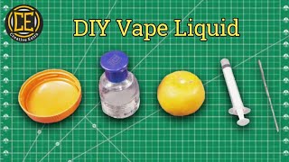 How to make a DIY Vape Liquid at home  Homemade Vape Juice  Creative Extra [upl. by Arria]