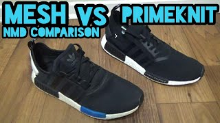 Adidas NMD Primeknit Vs Mesh Whats the difference [upl. by Frieda]