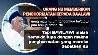 KYAI WAHID YANG MAU NYIUM TANGANNYA BAALAWI SEBAGAI PENGHORMATAN HANYA ORANG NU [upl. by Mond141]