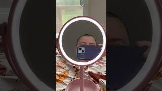 My New Makeup Mirror butfirstcoffee lifewithadisability downsyndome [upl. by Ase738]