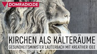 Kirchen als Kälteräume – Gesundheitsminister Karl Lauterbach macht kreativen Vorschlag bei Hitze [upl. by Berkie226]