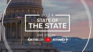 Idaho Gov Brad Littles 2024 State of the State address [upl. by Anirtac323]