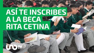 Paso a paso así puedes registrarte a la beca Rita Cetina ve fechas [upl. by Eisnyl]