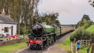 Severn Valley Railway  Autumn Steam Gala 2023 [upl. by Cyd]