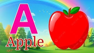 ABCD Song One two three 1 to 100 counting A for Apple 123 Numbers learn to count Alphabet a z [upl. by Pietrek767]