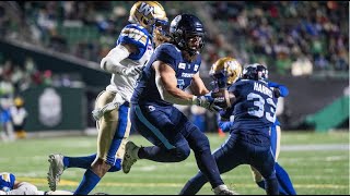 CFL Grey Cup 109 Recap Toronto vs Winnipeg [upl. by Ignace]