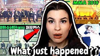 BTS MMA 2019  REACTION  best live performance ever [upl. by Yecnuahc]