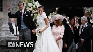 Pippa Middleton weds James Matthews in front of royal audience [upl. by Konikow]