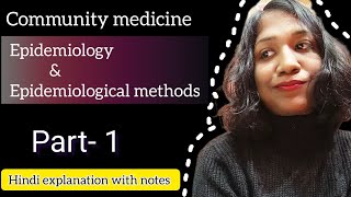 Epidemiology amp Epidemiological methods  Community medicine  psm communitymedicine norcet cho [upl. by Berriman]