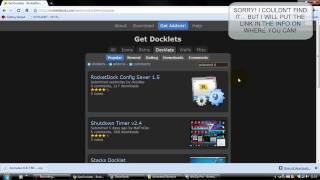 How to Install Animated Icons on RocketDock HD READ DESCRIPTION [upl. by Aizat]