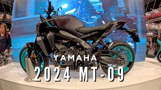 2024 Yamaha MT 09  Walkaround  Motorcycle show Utrecht  First Look  Motorbeurs Utrecht 2024 [upl. by Aihsatsan505]