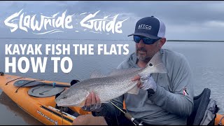 SLOWRIDE GUIDE Kayak Fishing on BampR Flats  ARANSAS PASS TX [upl. by Perle]