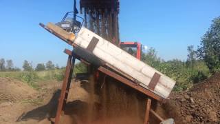 Home made Topsoil screener [upl. by Boatwright]