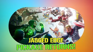 Epic Comeback Rare Jagged Edge Pickaxe Returns to Fortnite After 5 Years [upl. by Llenrap197]