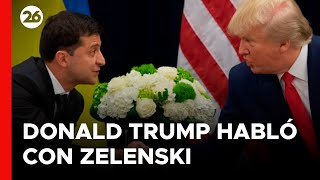 🚨 ÚLTIMO MOMENTO  TRUMP conversó con ZELENSKI y le prometió una quotNEGOCIACIÓN Y EL FIN DE LA GUERRAquot [upl. by Kenwee]