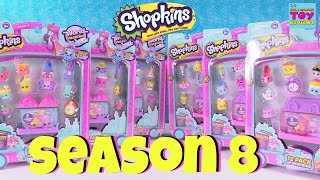 Shopkins Season 8 NEW Giant 12 Pack Opening Toy Review  PSToyReviews [upl. by Rye504]