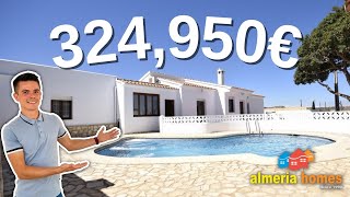 Property for sale in Almeria  45 bedroom villa in Arboleas with a pool  Villa Cypress  AH13791 [upl. by Cindi]