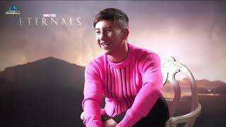 Barry Keoghan talks Eternals doing his own stunts amp being kicked out of the cinema [upl. by Norraf617]