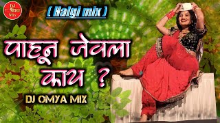 Pahuna Jevla Kay  Kach kach Kanda song marathi  Halgi mix DJ OMYA MIX [upl. by Eirrol]