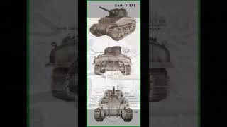 tank Sherman M4A1 tank militaryhistory history armytank militarytank ww2 ww2army reels [upl. by Eddina]