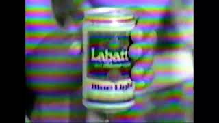 VHS  Vintage Labatt Blue Light Beer TV Commercial Canada 1986 [upl. by Sollars136]