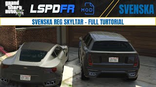 Hur du laddar ner SVENSKA REG SKYLTAR till LSPDFR  GTA 5  2024 [upl. by Orella]