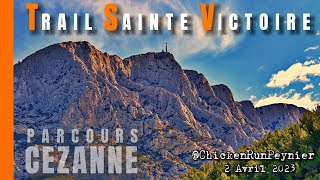 Trail Sainte Victoire 2023  Cézanne 🖼️ 40km➡️1600m↗️↘️  mais où est la croix [upl. by Ula]