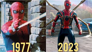 Spider man evolution from 1977 to 2023 [upl. by Lacie155]