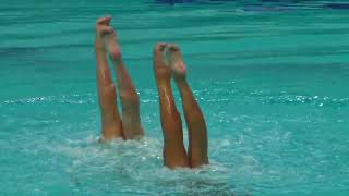 Artistic Swimming Duet Technical 2024USA [upl. by Avonasac239]