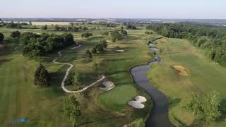 Golf CrécylaChapelle  SeineetMarne  Paris  Palmer  Vidéo aérienne [upl. by Atteve60]